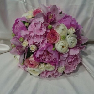 Весенний мотив в букете невесты!